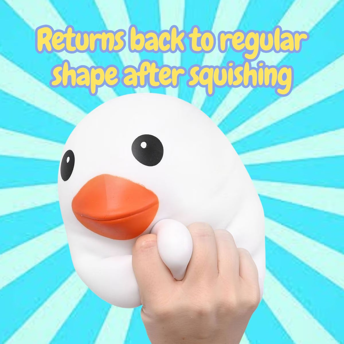 Sunny Days | Patriotic Squishy Duck Set | Red, White & Blue | Set of 3
