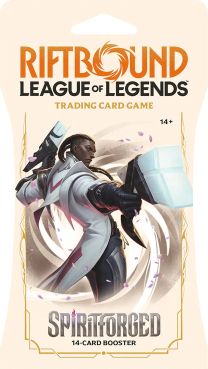 Riftbound: League of Legends TCG | Spiritforged Sleeved Booster | 3-Pack (14 Cards Each)