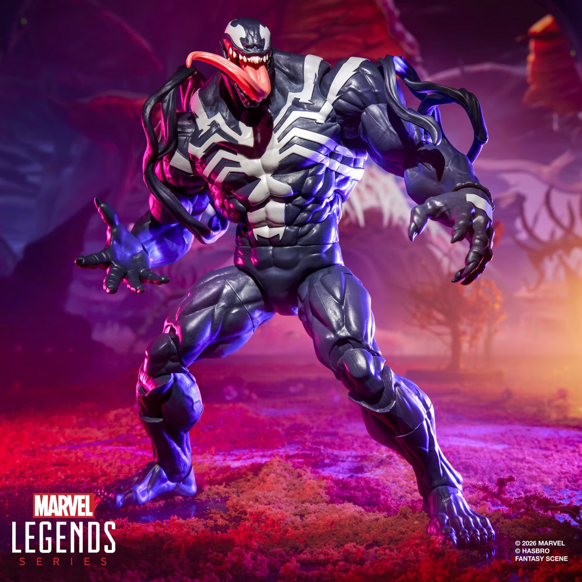 Hasbro | Marvel Legends | Marvel Rivals Venom & Jeff the Land Shark | 6" Action Figures