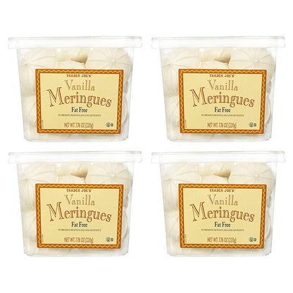 Trader Joe's | Vanilla Meringue Cookies | Pack of 4 (31 oz Each)