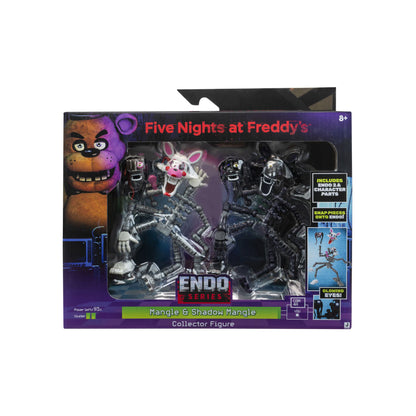 JAKKS Pacific | FNAF Endo Series | Mangle & Shadow Mangle | 6" Collectible Figure 2-Pack