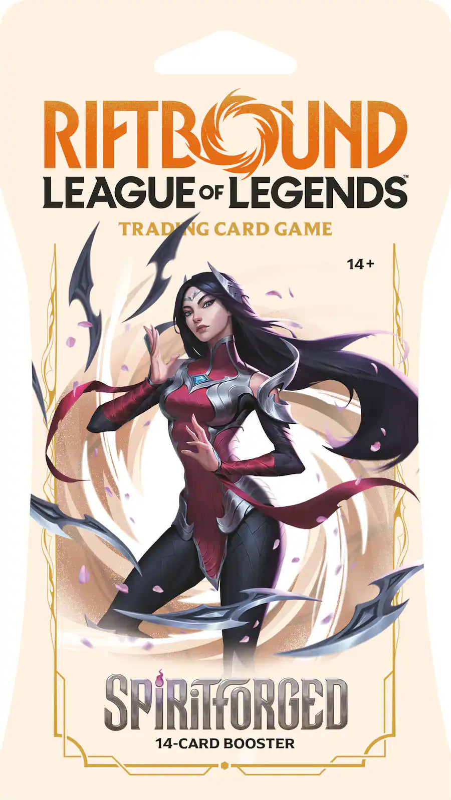 Riftbound: League of Legends TCG | Spiritforged Sleeved Booster | 3-Pack (14 Cards Each)