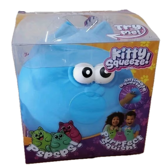 PPNC Kitty Squeeze Sensory Squishy | Stress-Relieving Figure | PPNC