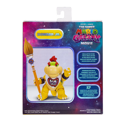 Jakks Pacific | Super Mario Galaxy Movie Bowser Jr. Figure | 5-Inch