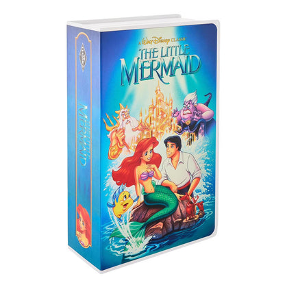 Disney Classic | VHS Boxed Silk Plush Throw Blanket 50" x 70" | The Little Mermaid