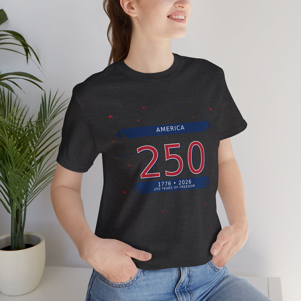 America 250 Anniversary T-Shirt — USA 1776–2026 Bicentennial Celebration Tee