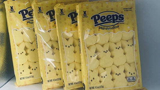 Yellow Peeps Bunny Marshmallow Treats (4 Pack)