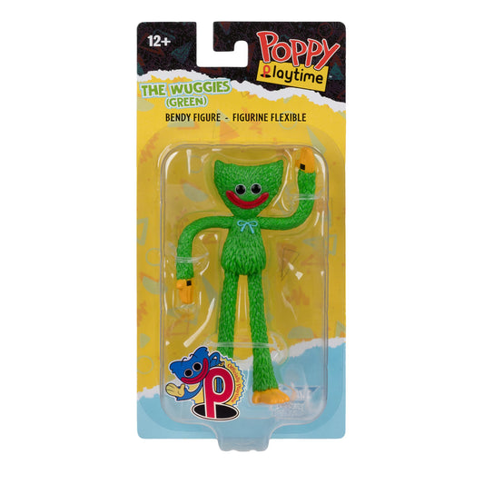 Poppy Playtime | The Wuggies (Green) | Bendy Figure | Flexile 4.5"