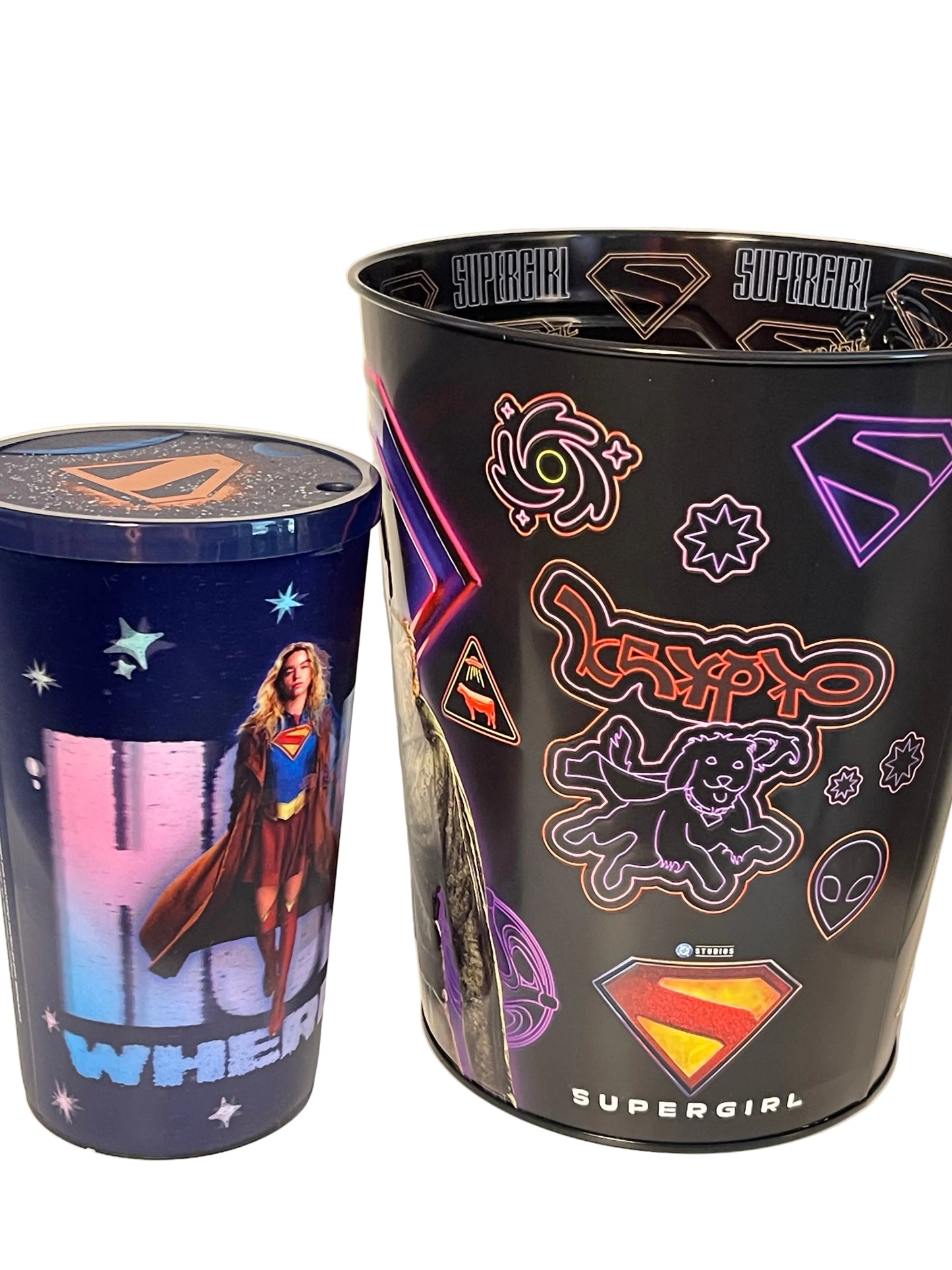 Regal | Supergirl Popcorn Bucket & Cup Set