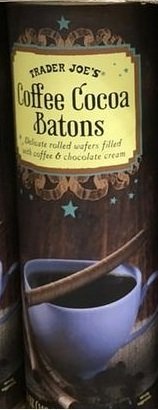 Batons Cocoa & Coffee Cocoa Pk of 2