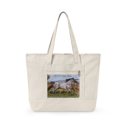 Amazing Grace Ranch | AGR Clark Kent | Zippered Canvas Tote | Choose Color