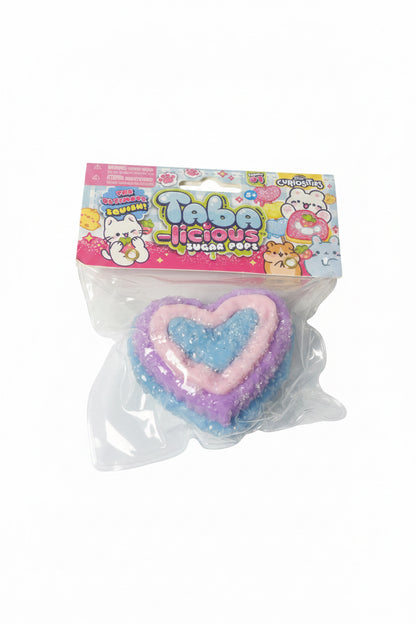 Taba-Licious Sugar Pops Heart | 3-Inch Squeeze Toy