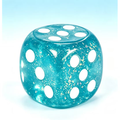 Toymendous | Squeeezy Dice | Blue Squishy Fidget Toy