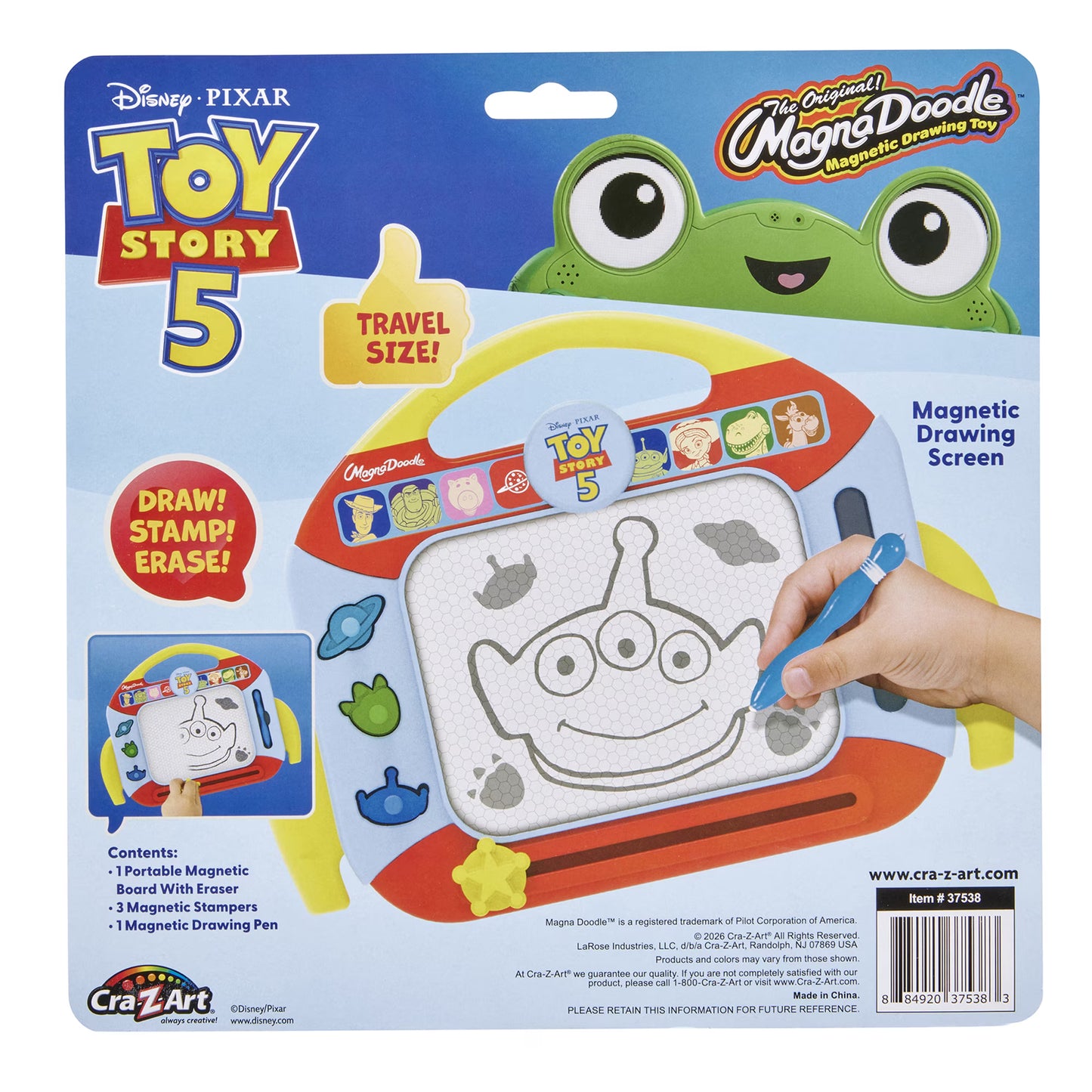 Cra-Z-Art | Toy Story 5 | Magna Doodle | Magnetic Drawing Board