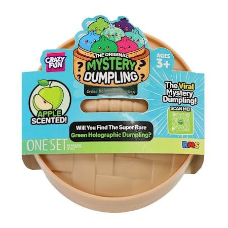 Crazy Fun Mystery Squishy Dumpling | Green Apple Scented Edition