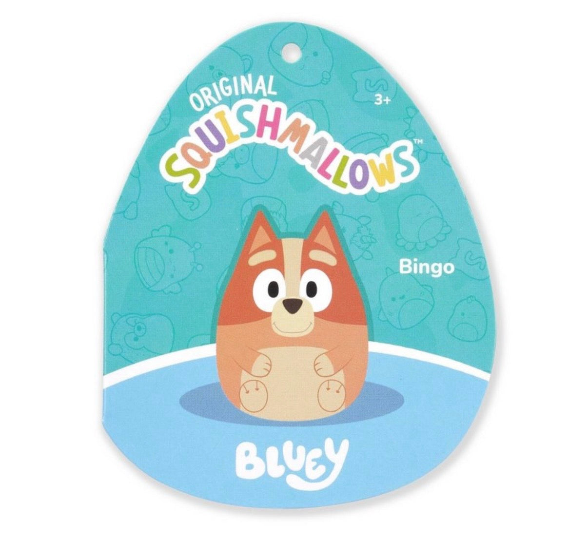 Squishmallows | Bluey Bingo Plush 12"