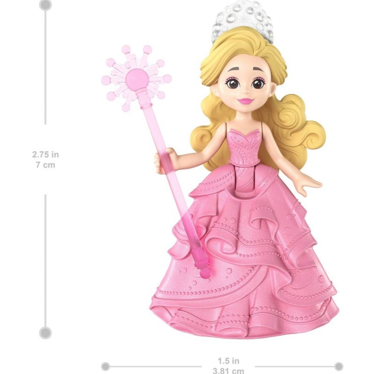 Universal Pictures Wicked | Glinda Floating Bubble Toy with Vehicle & Glinda Figure