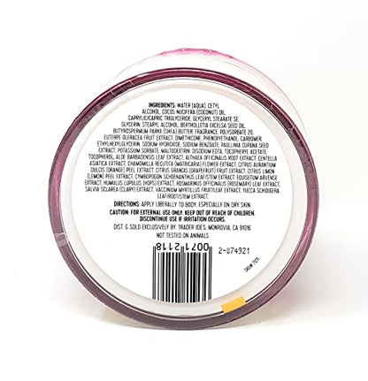 Trader Joe's | Brazil Nut Body Butter | Acai & Guarana | 8 oz