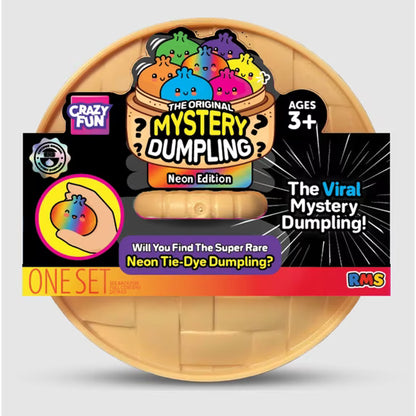 Crazy Fun | Neon Tie Dye Squishy | Mystery Dumpling