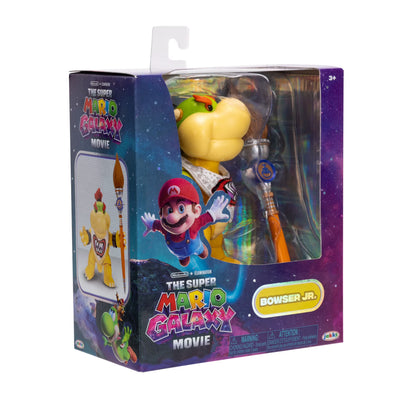 Jakks Pacific | Super Mario Galaxy Movie Bowser Jr. Figure | 5-Inch