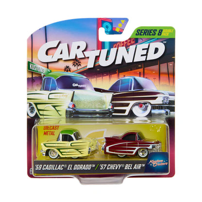 Hot Wheels Car Culture Car Tuned Series 8 | '59 Cadillac Eldorado & '57 Chevy Bel Air 2-Pack