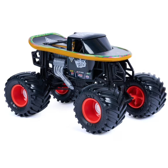 Spin Master | Monster Jam Wreck Deck | 1:24 Scale Die-Cast Monster Truck