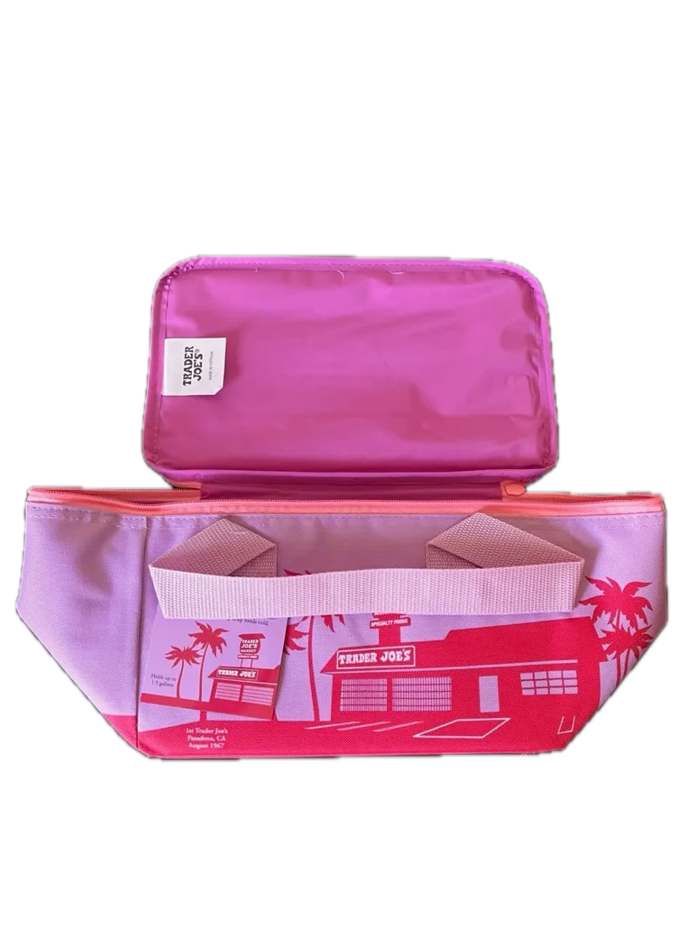 Trader Joe's Mini Insulated Tote | Lavender Haze