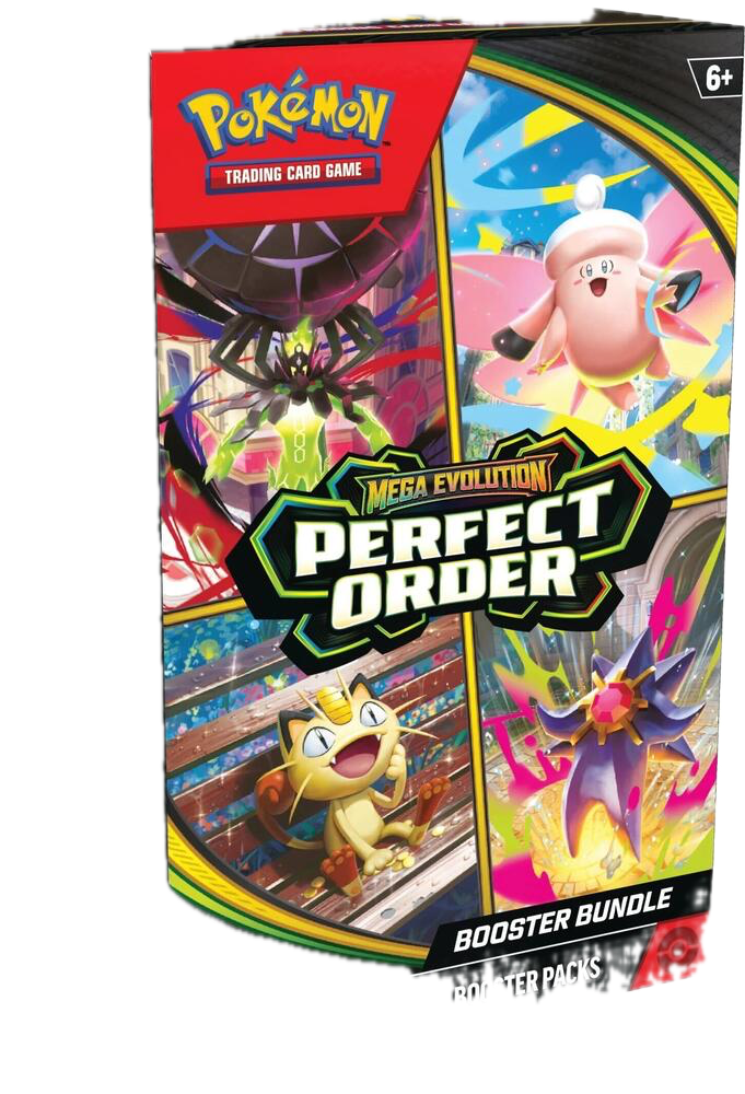 Pokémon TCG | Mega Evolution | Perfect Order Booster Bundle | 6 Booster Packs