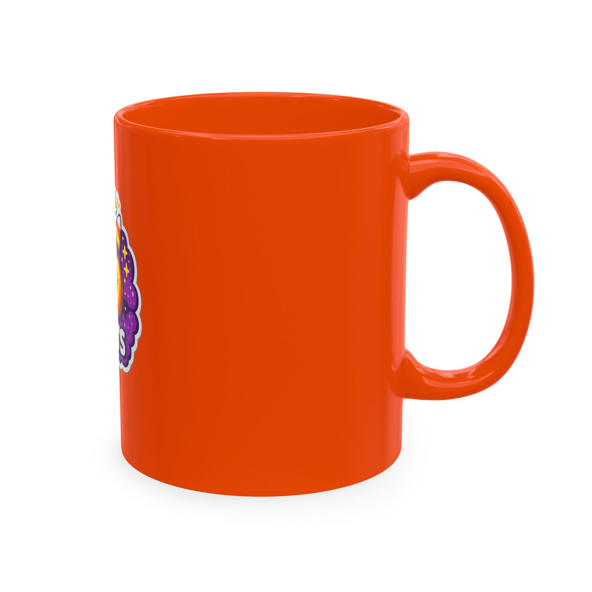 Printify | Halloween "Only Treats" Ceramic Mug | Ghost & Pumpkin | 11oz