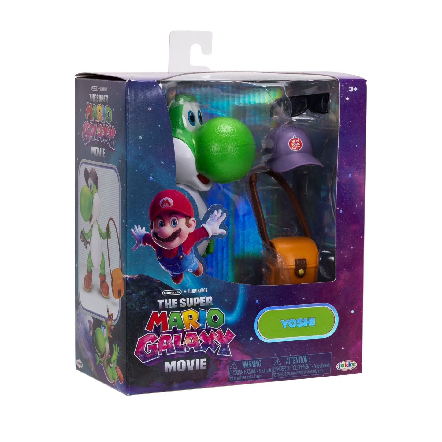 Jakks Pacific | Super Mario Galaxy Movie Yoshi Figure | 5-Inch
