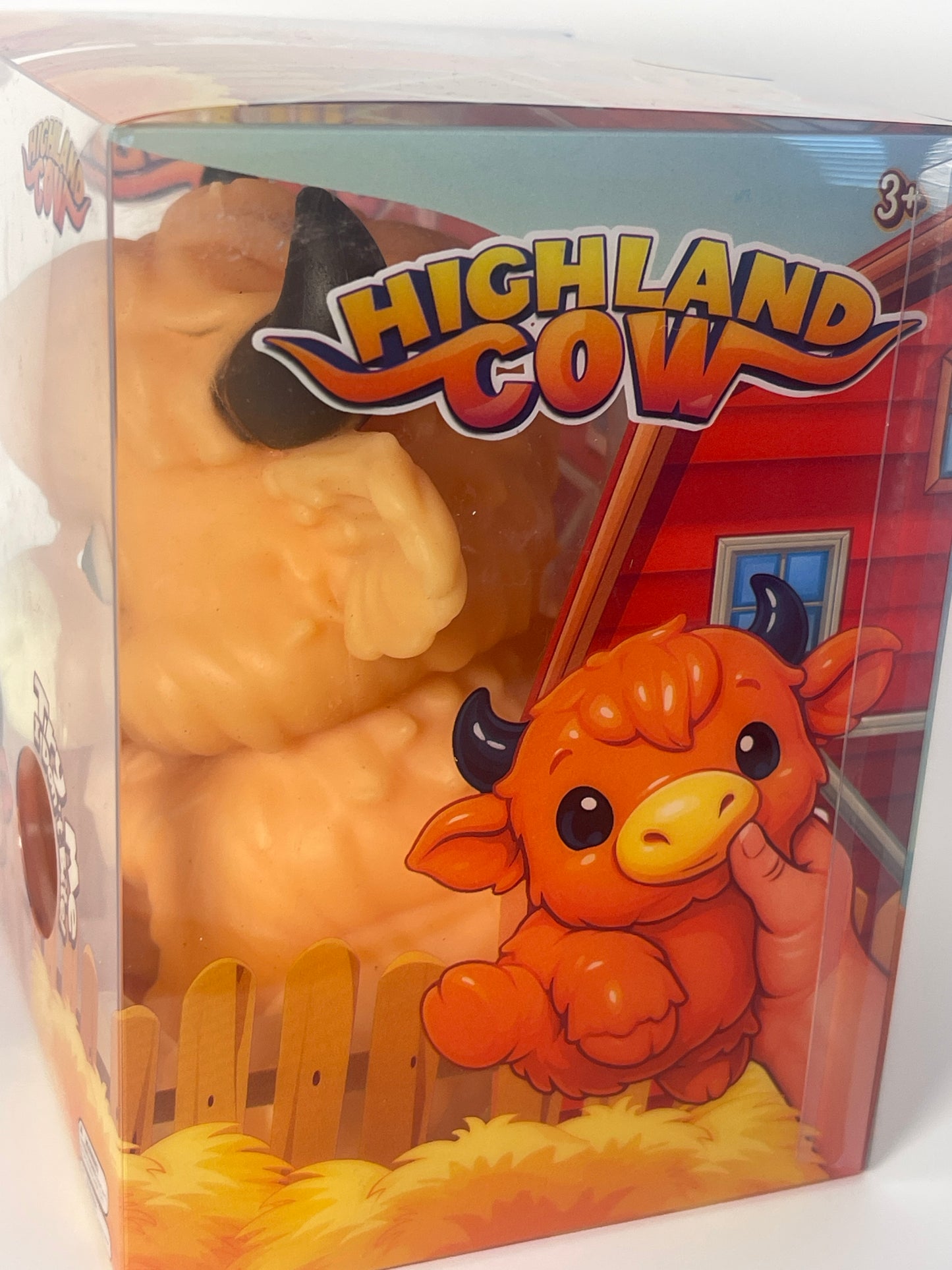 Highland Cow Squishy Fidget Toy