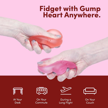 SPEKS | Gump Memory Gel Stress Ball | Heart