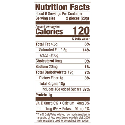 Russell Stover *MINT PATTY"  Dark Chocolate Candy- 6 oz. - (Includes 2 Bags}