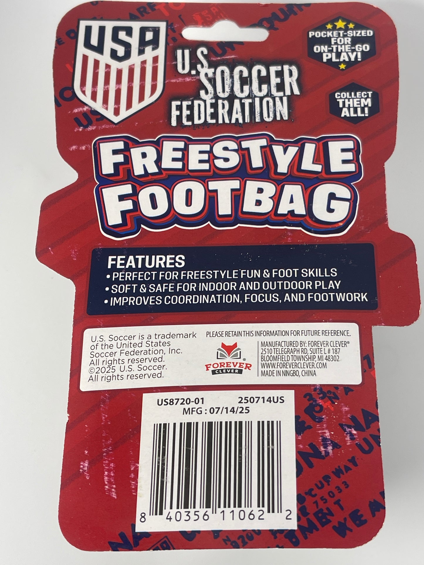 Freestyle Footbag | USA Soccer Federation Edition
