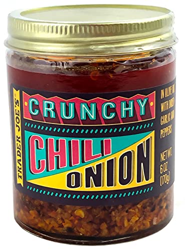 Trader Joe's Chili Onion Crunch - 6 oz Jar