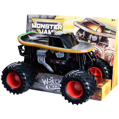 Spin Master | Monster Jam Wreck Deck | 1:24 Scale Die-Cast Monster Truck