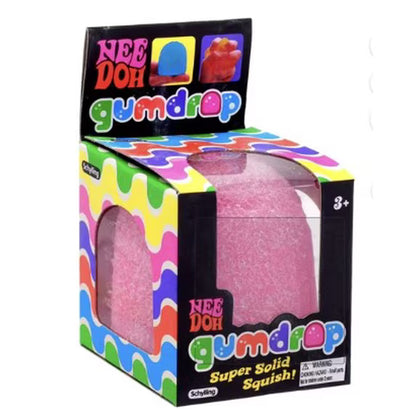 Schylling | NeeDoh | Gumdrop | Squishy Fidget Toy (Choose Your Color)