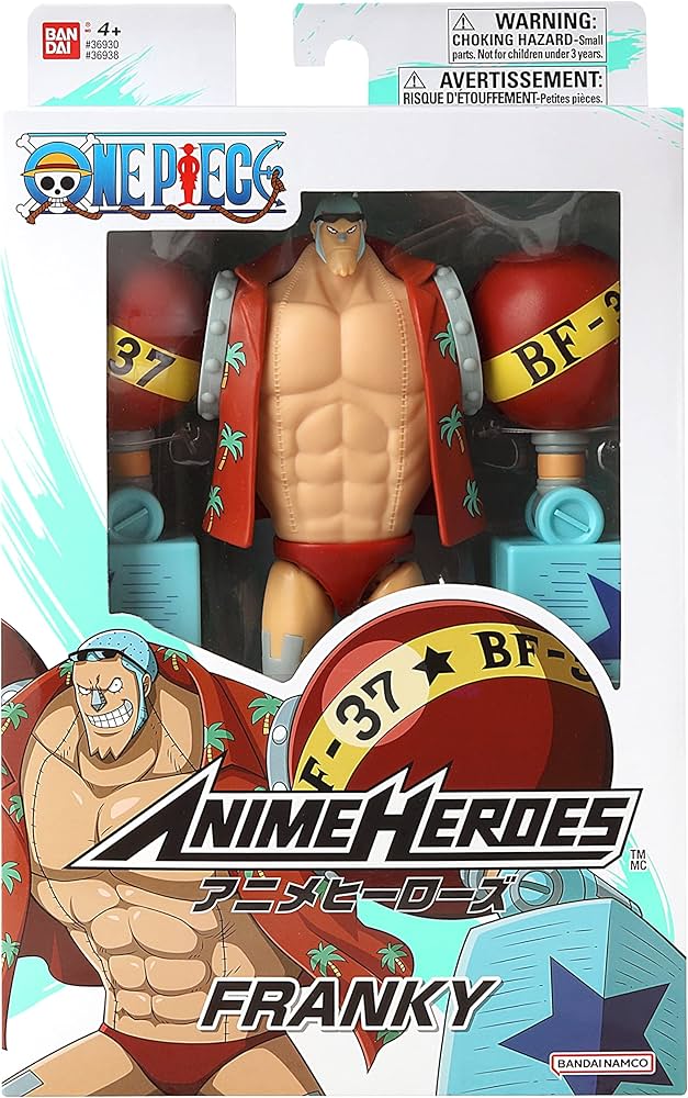 Anime Heroes One Piece "Franky" 6.5" Action Figure