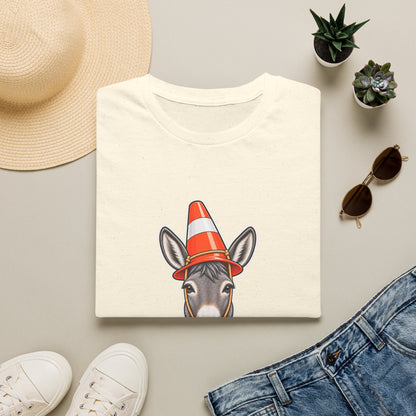Almost Magical | Cute Donkey Wearing Traffic Cone | Tee
