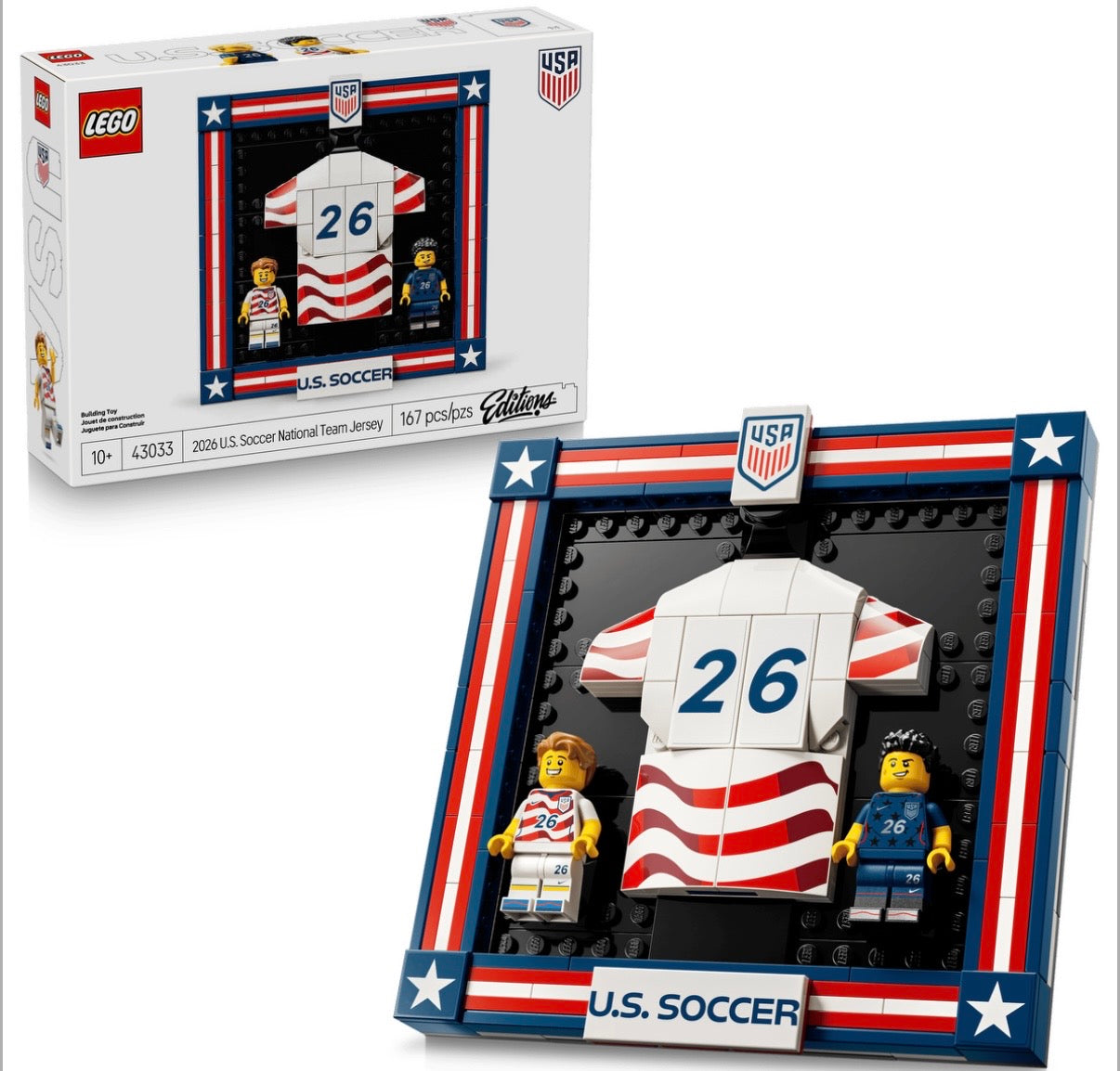 LEGO 2026 U.S. Soccer National Team Jersey | #43033