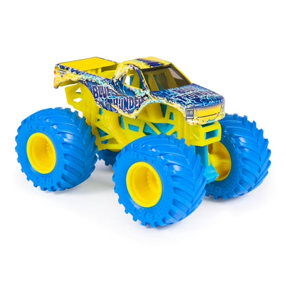 Monster Jam | Official Blue Thunder Monster Truck | Die-Cast Vehicle 1:64 Scale