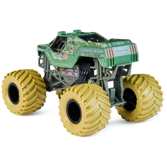 Monster Jam | Soldier of Fortune | 1:24 Scale Die-Cast Monster Truck
