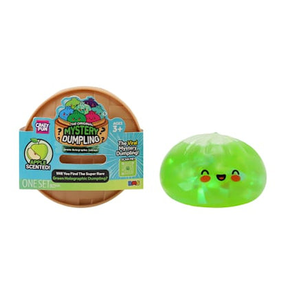 Crazy Fun Mystery Squishy Dumpling | Green Apple Scented Edition