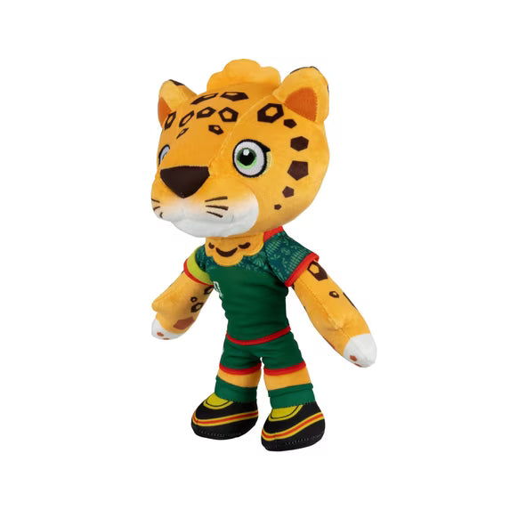 FIFA World Cup 2026 USA 8-Inch Plush | Official Zayu The Jaguar Mascot