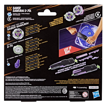 Beyblade X Victory Grip Right-Spin Launcher Set | Right-Spinning Top Toy