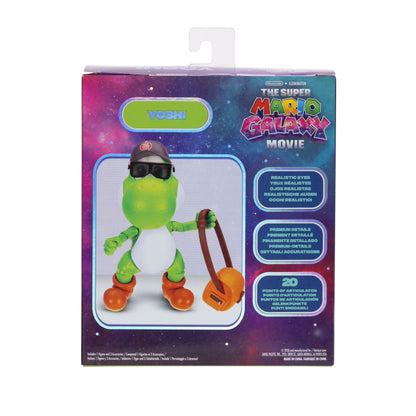 Jakks Pacific | Super Mario Galaxy Movie Yoshi Figure | 5-Inch