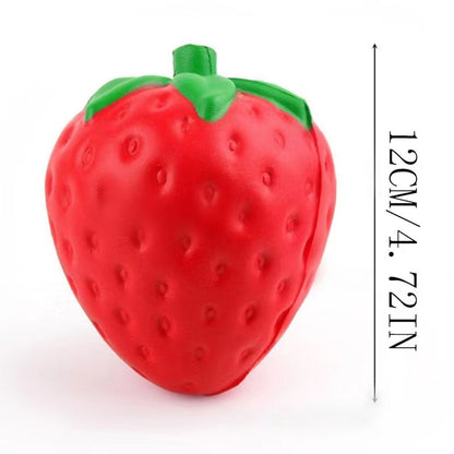 Squeeeeze Strawberry | Jumbo Squishy Stress Toy by Sunny Days