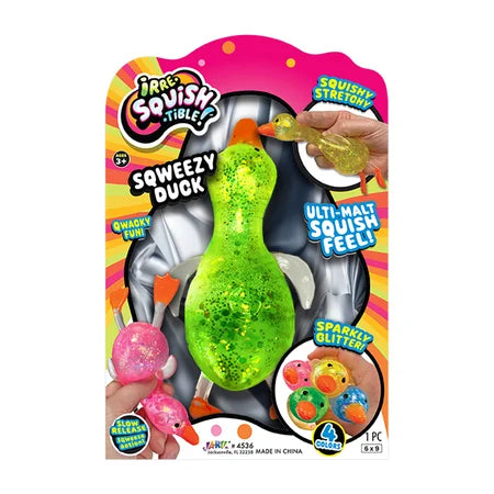 Ja-Ru | Irresistible Sqweezy Duck | Choose Your Color