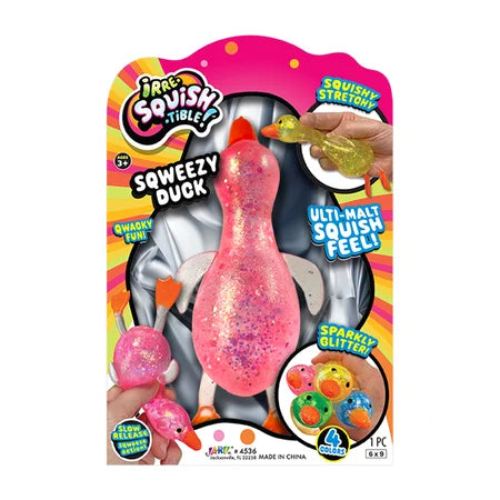 Ja-Ru | Irresistible Sqweezy Duck | Choose Your Color