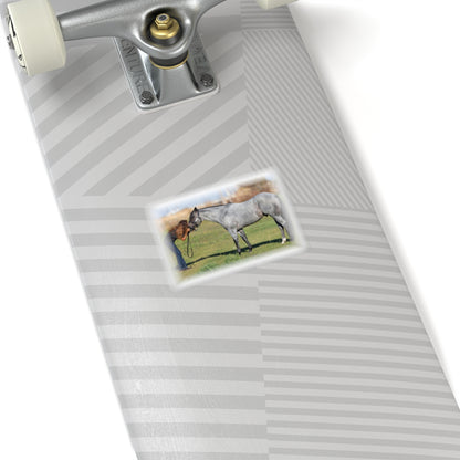 Amazing Grace Ranch | AGR Clark Kent | Kiss-Cut Sticker